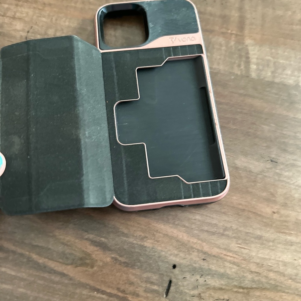 iPhone 12 Case w/ card holder - purple - Picture 4 of 6